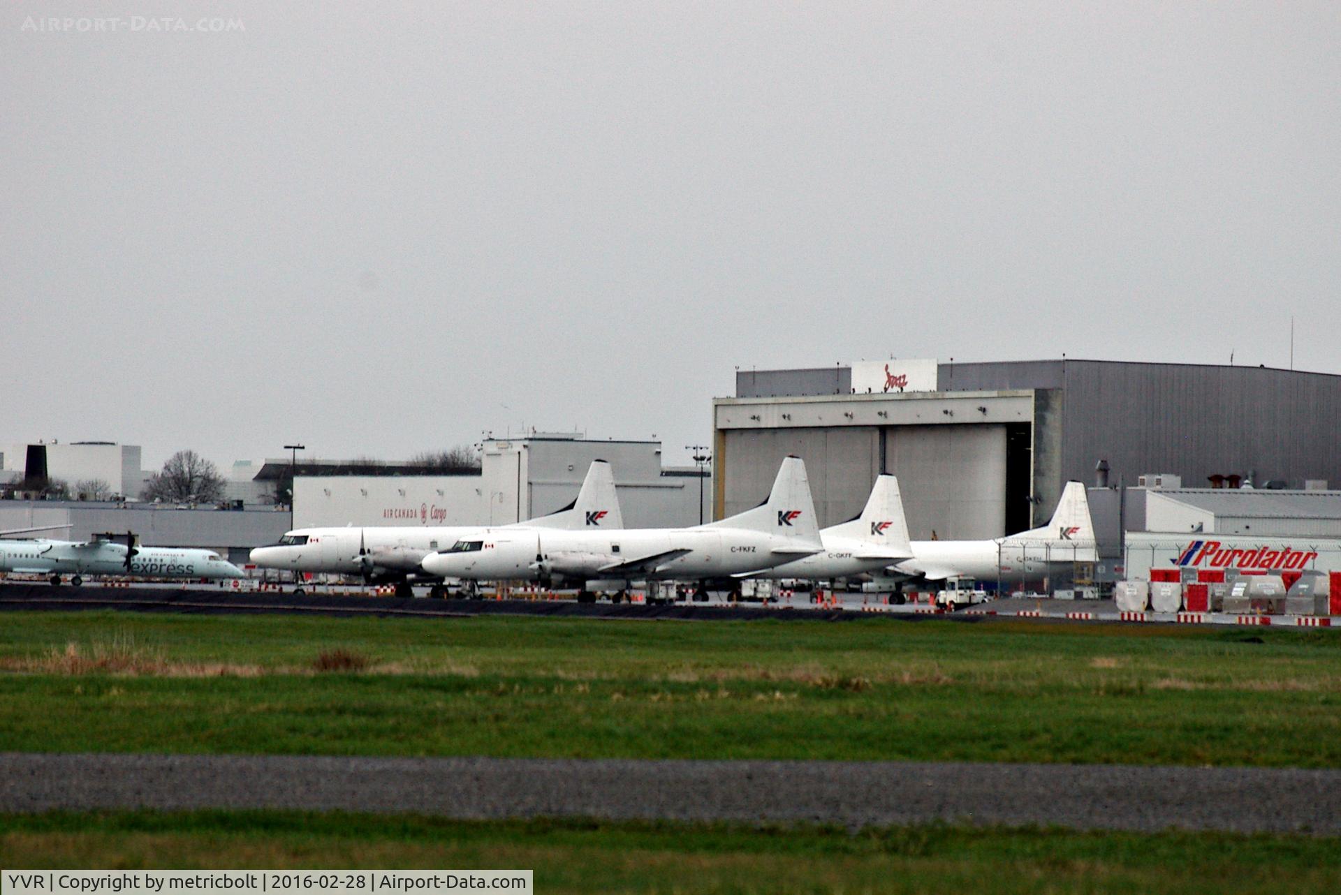 Vancouver International Airport, Vancouver, British Columbia Canada (YVR) - KFC Convairs at YVR