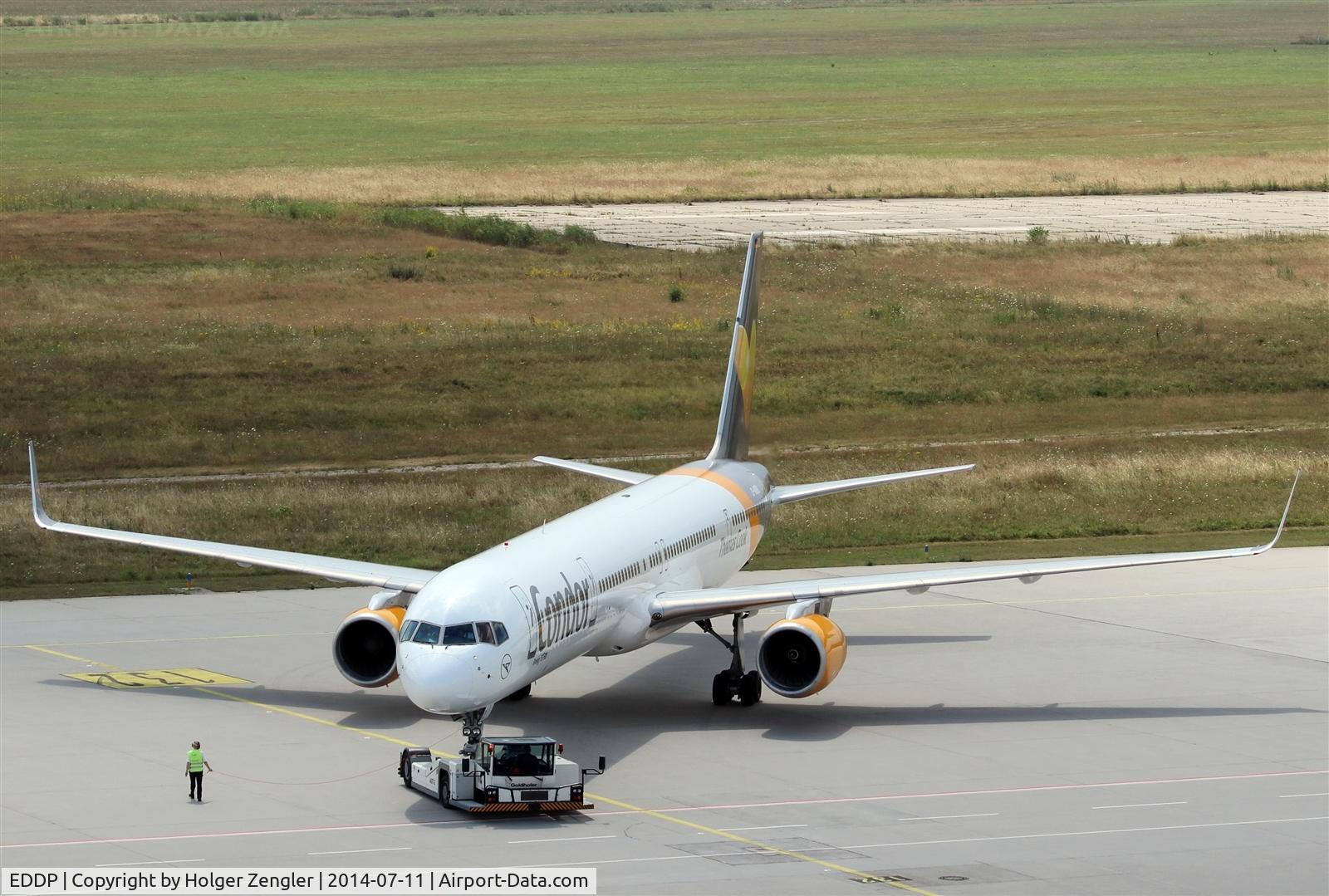 Leipzig/Halle Airport, Leipzig/Halle Germany (EDDP) - Movement on apron 1....