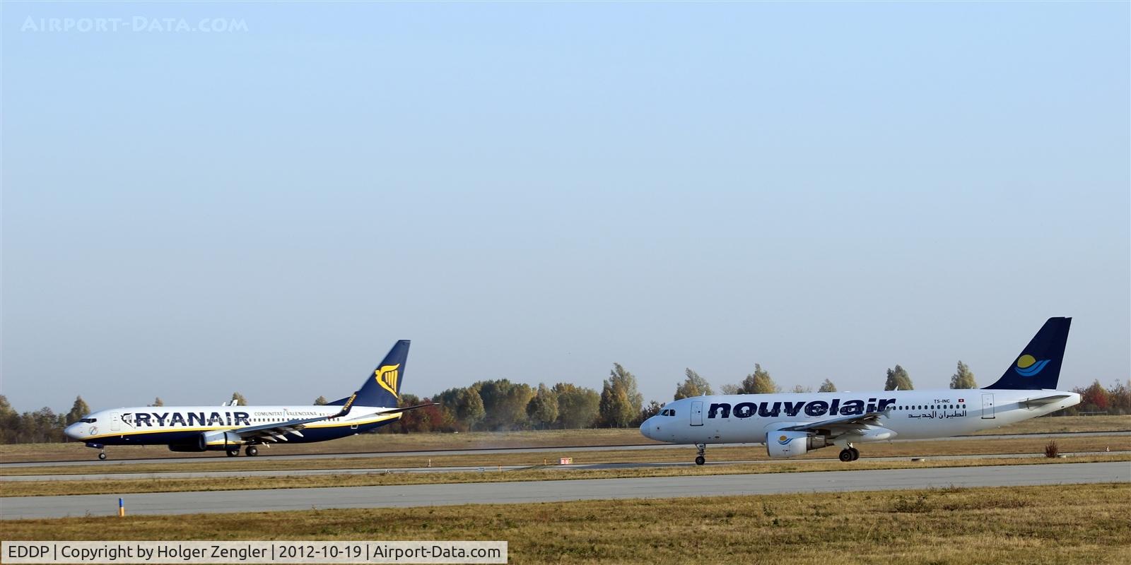 Leipzig/Halle Airport, Leipzig/Halle Germany (EDDP) - Coming and going on rwy 26R....