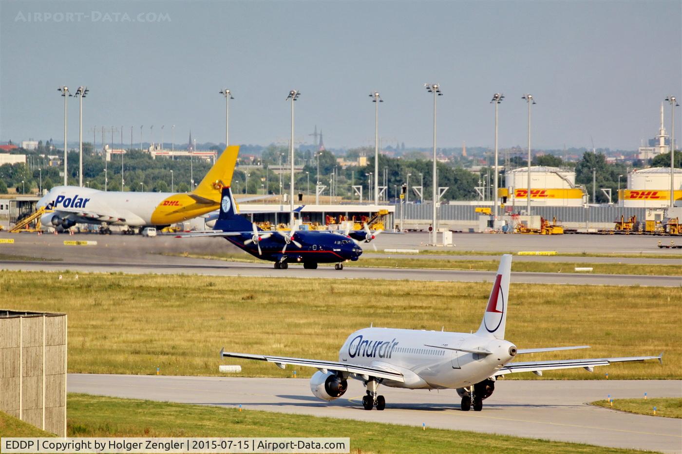 Leipzig/Halle Airport, Leipzig/Halle Germany (EDDP) - View to eastern parts of LEJ....