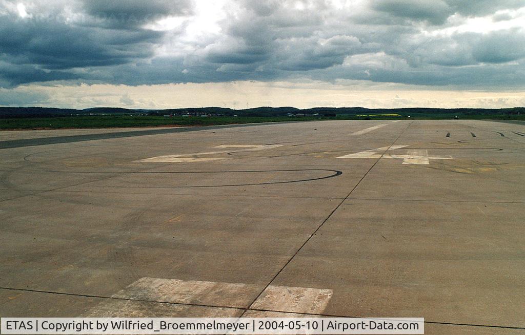 Sembach Airport, Sembach Germany (ETAS) - Scan of paper picture