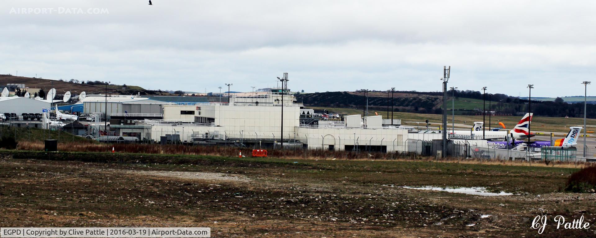 Aberdeen Airport, Aberdeen, Scotland United Kingdom (EGPD) - Terminal buildings at Aberdeen EGPD