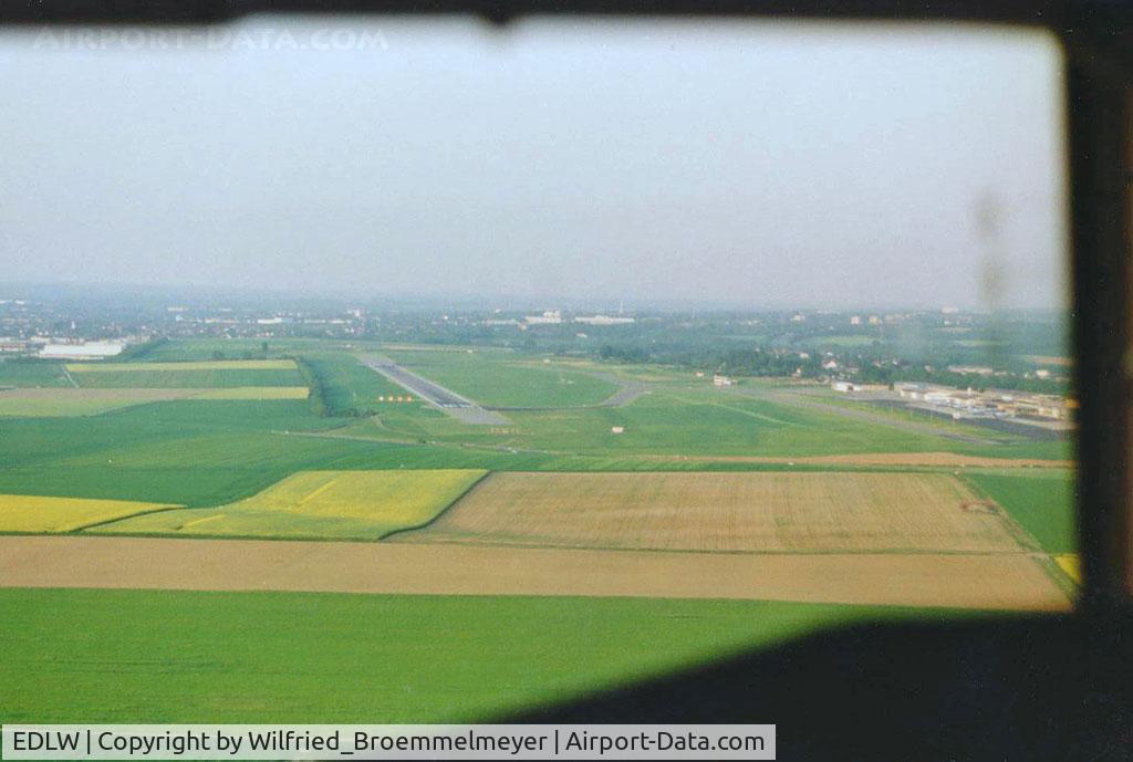 Dortmund Airport, Dortmund Germany (EDLW) - Right Hand Visual to Runway 06. On board on Eurowings ATR72-212 D-AEWG Flight from THF to DTM.
