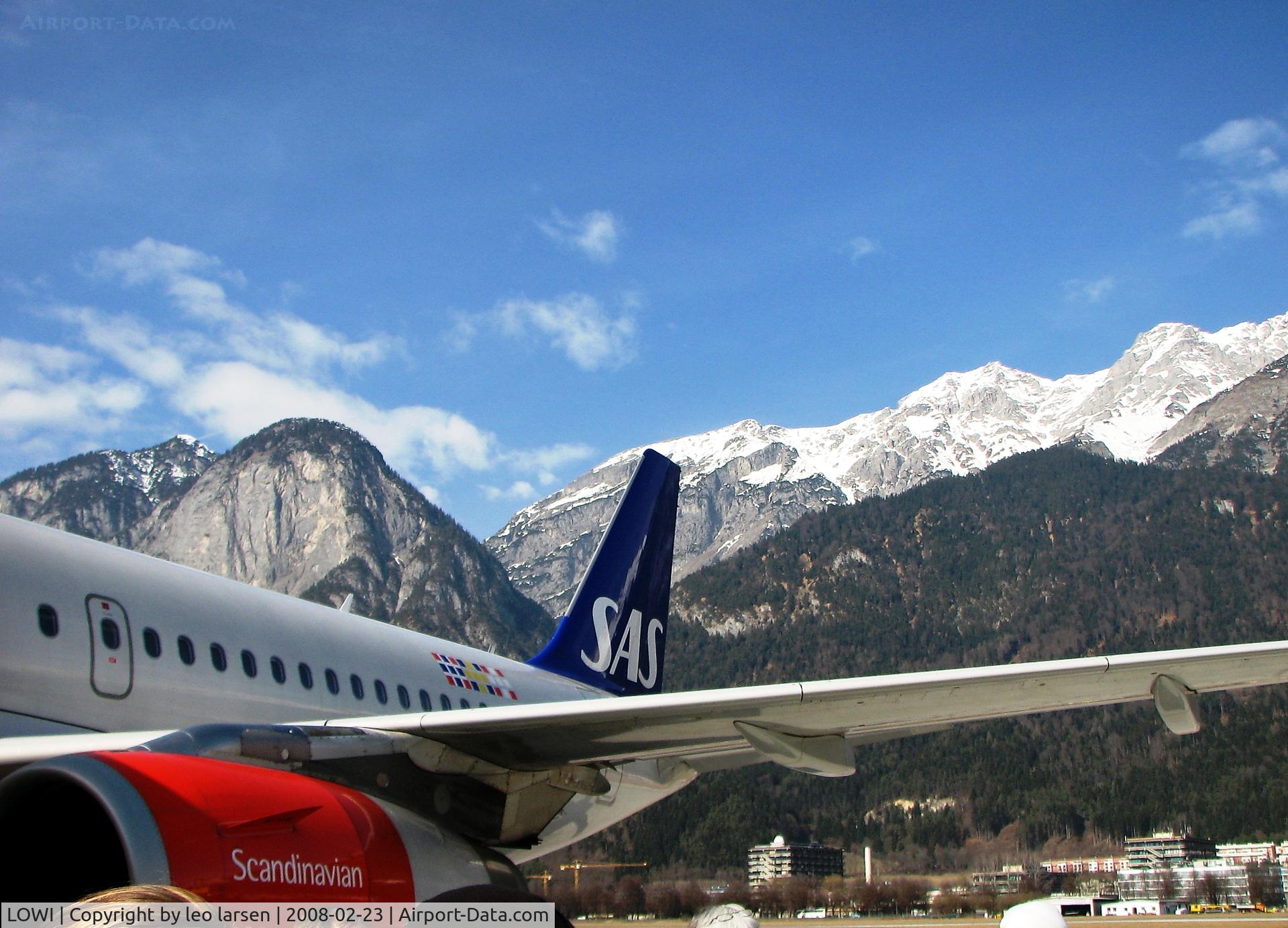 Innsbruck Airport, Innsbruck Austria (LOWI) - Innsbruck 23.2.08
