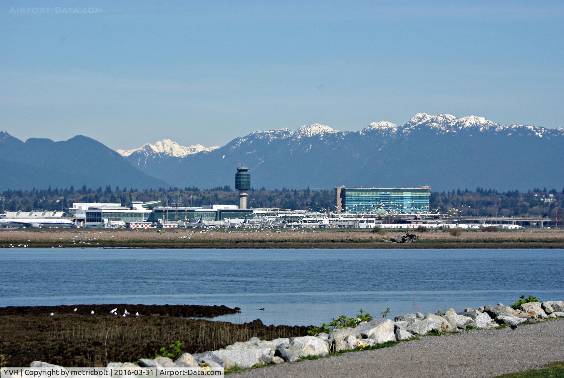 Vancouver International Airport, Vancouver, British Columbia Canada (YVR) - YVR across the river.