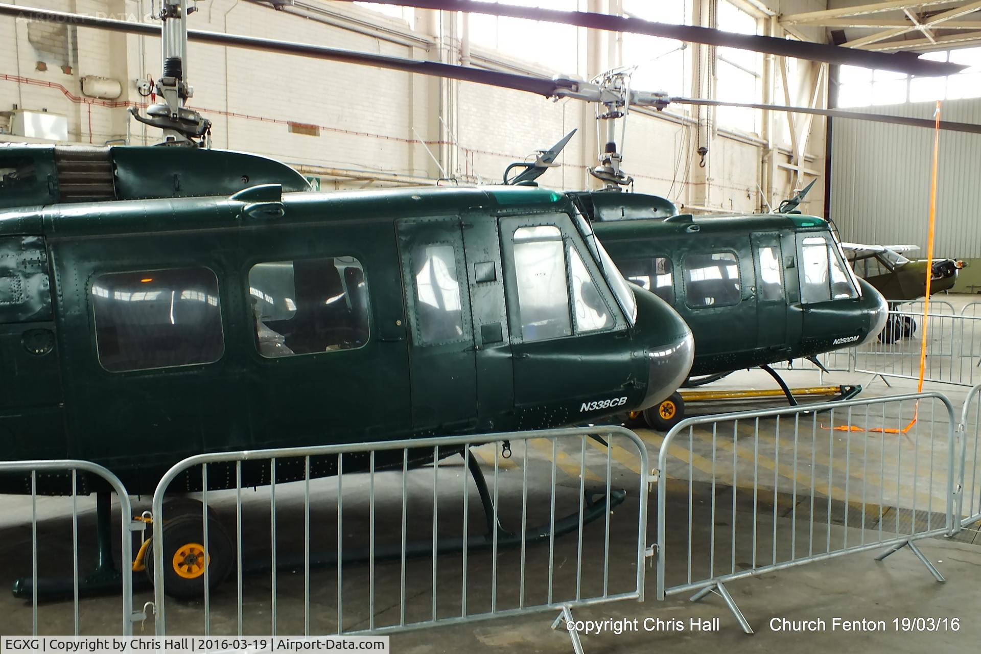 RAF Church Fenton Airport, Church Fenton, England United Kingdom (EGXG) - Bell UH-1D Iroquois at Church Fenton
