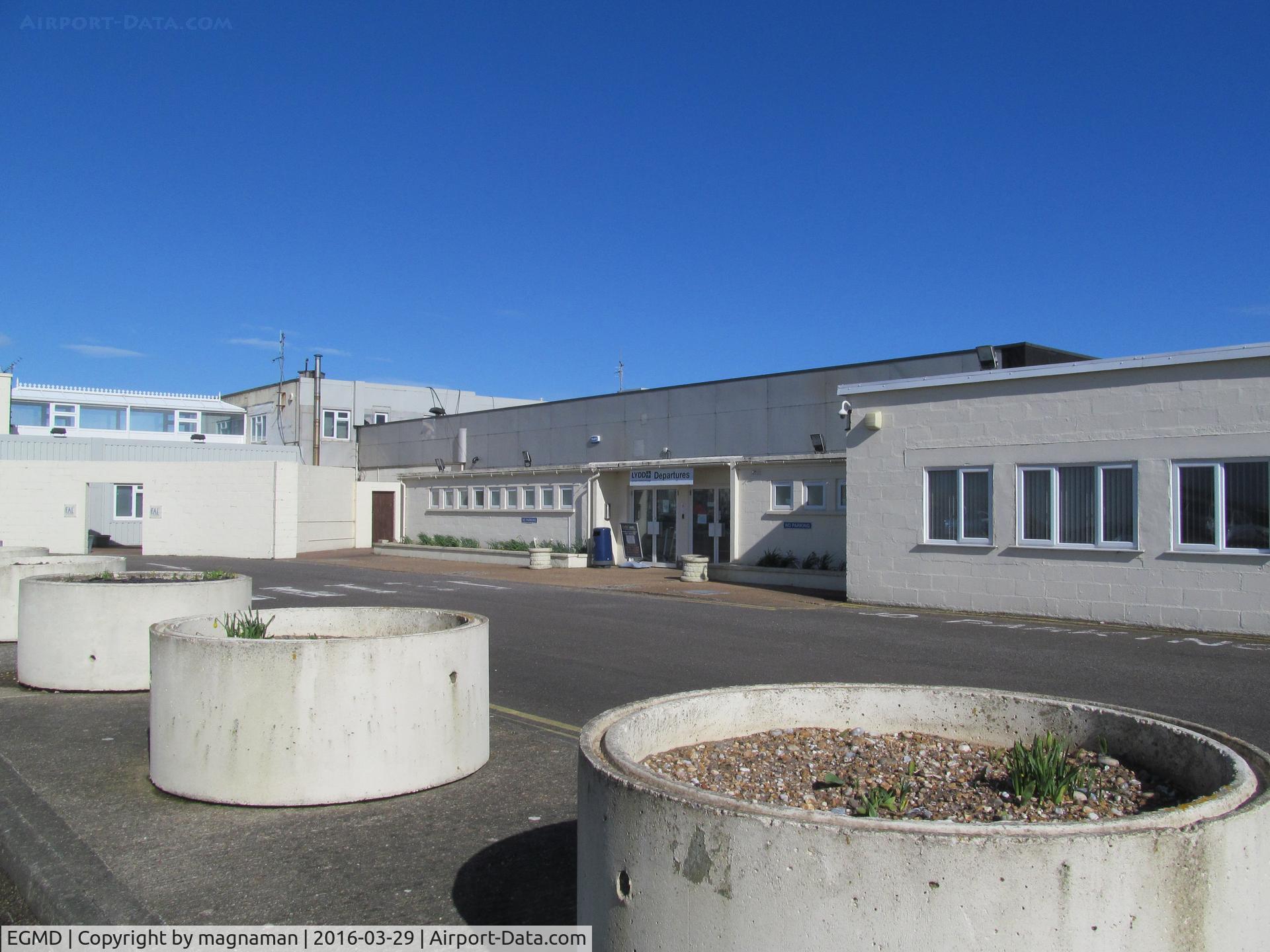 London Ashford Airport, Lydd, England United Kingdom (EGMD) - bit art deco type