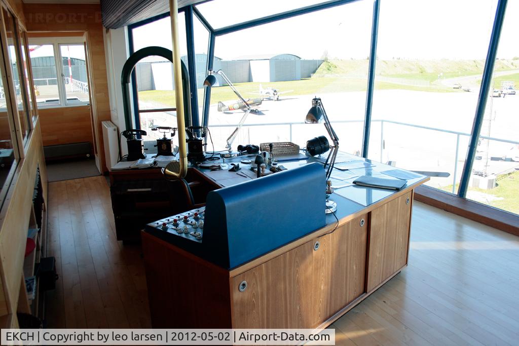 Copenhagen Airport, Kastrup near Copenhagen Denmark (EKCH) - Old Terminal with control Tower 