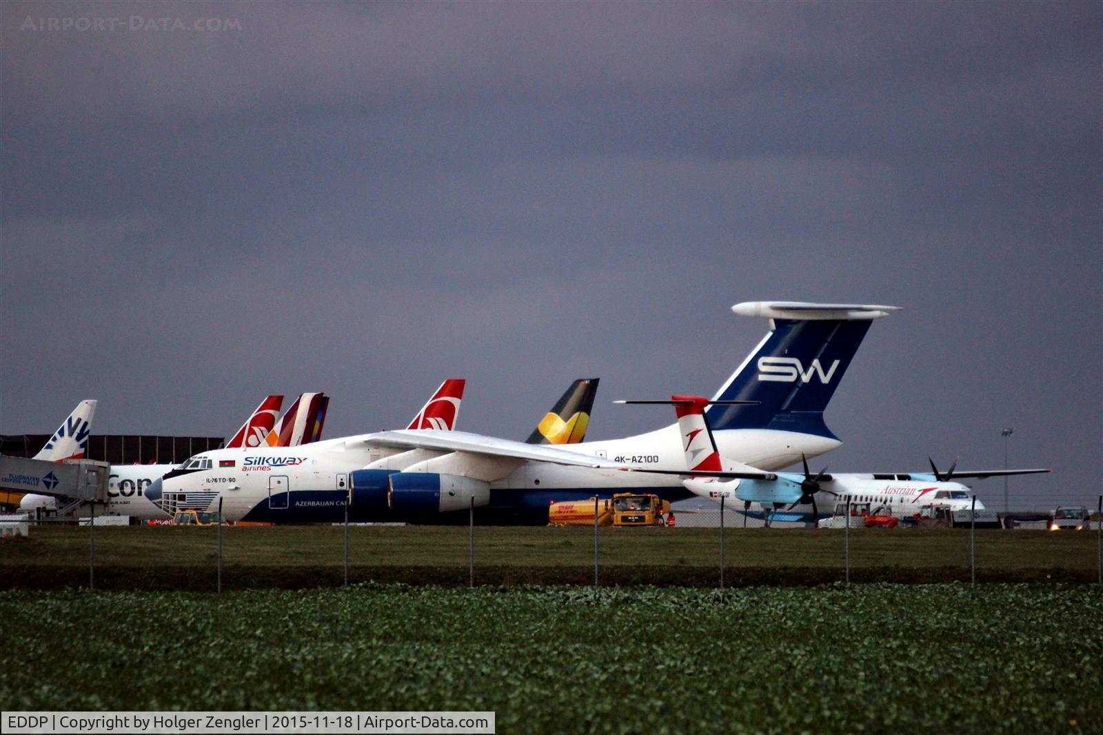 Leipzig/Halle Airport, Leipzig/Halle Germany (EDDP) - Apron 1 doesn´t show such spectacular colors every day...