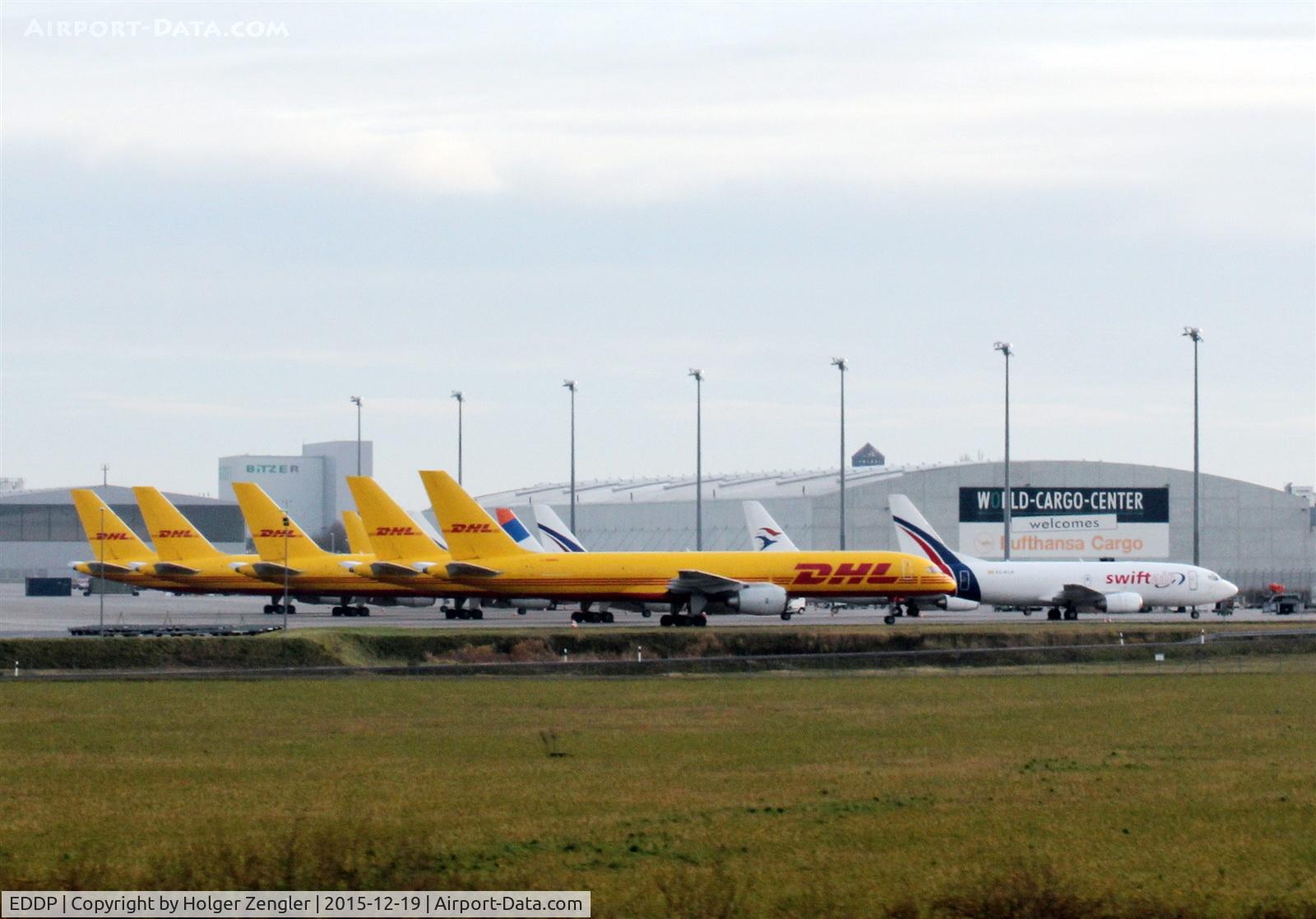 Leipzig/Halle Airport, Leipzig/Halle Germany (EDDP) - Sunday rest on apron 2....