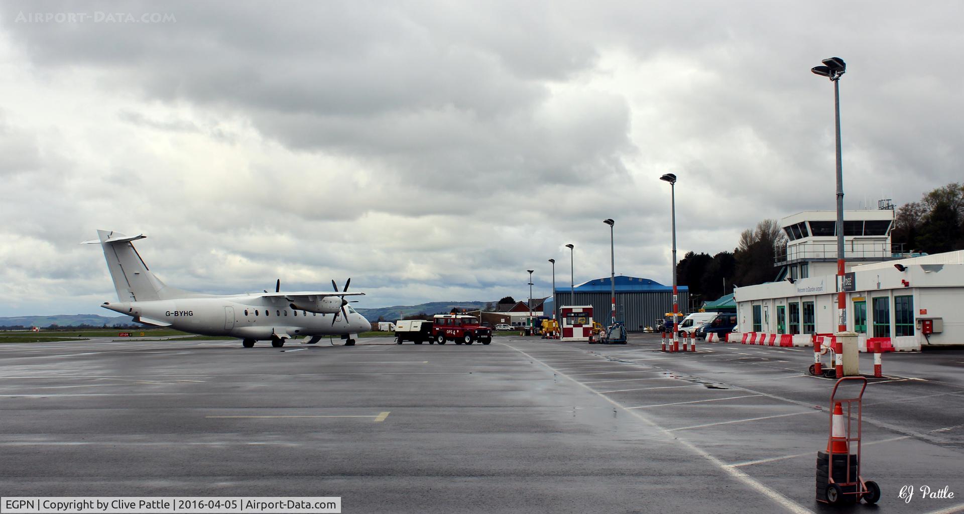 Dundee Airport, Dundee, Scotland United Kingdom (EGPN) - Apron scene at Dundee Riverside EGPN