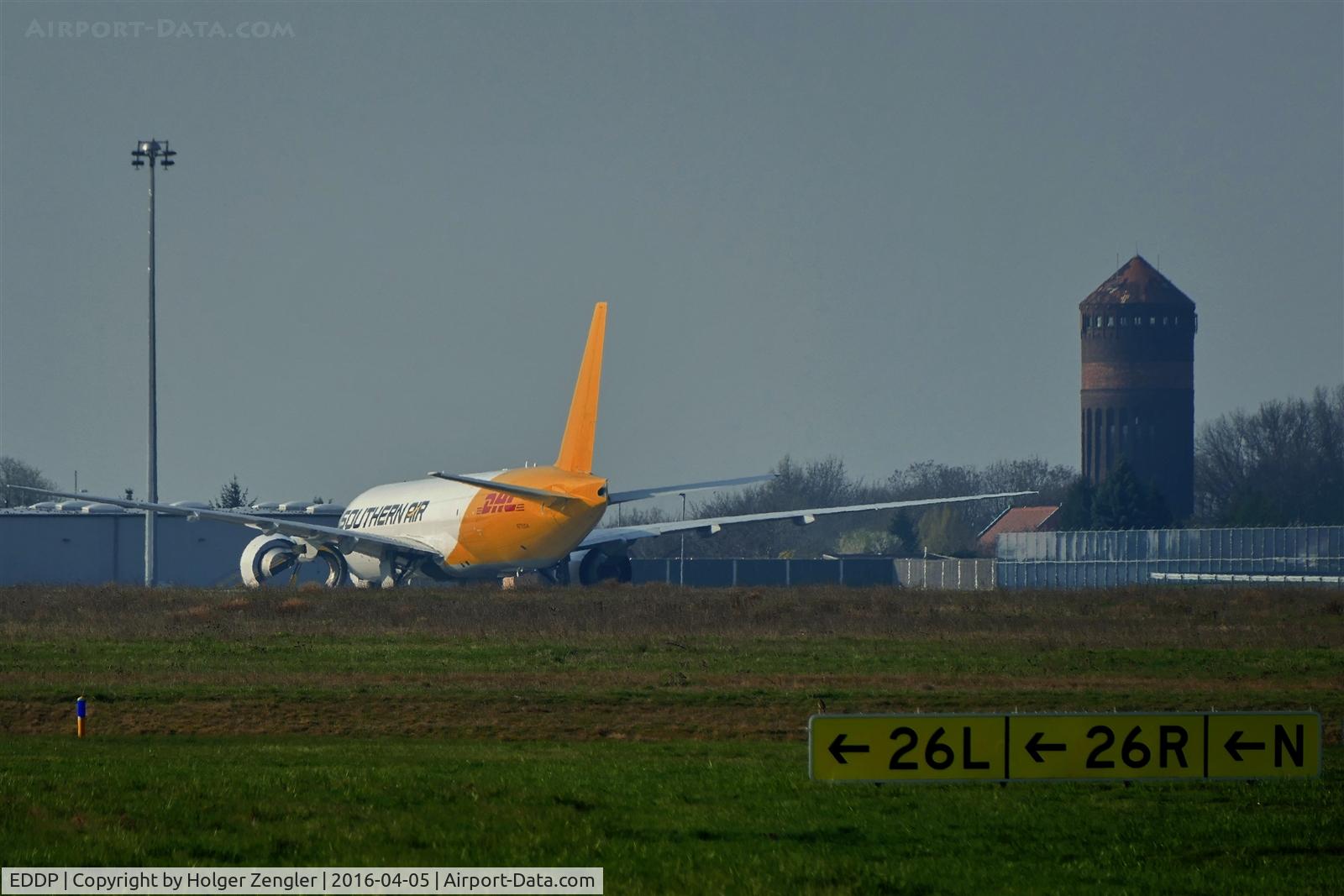 Leipzig/Halle Airport, Leipzig/Halle Germany (EDDP) - After demolition of a building at apron 1 view to southern parts of airport suddenly are pretty different....
