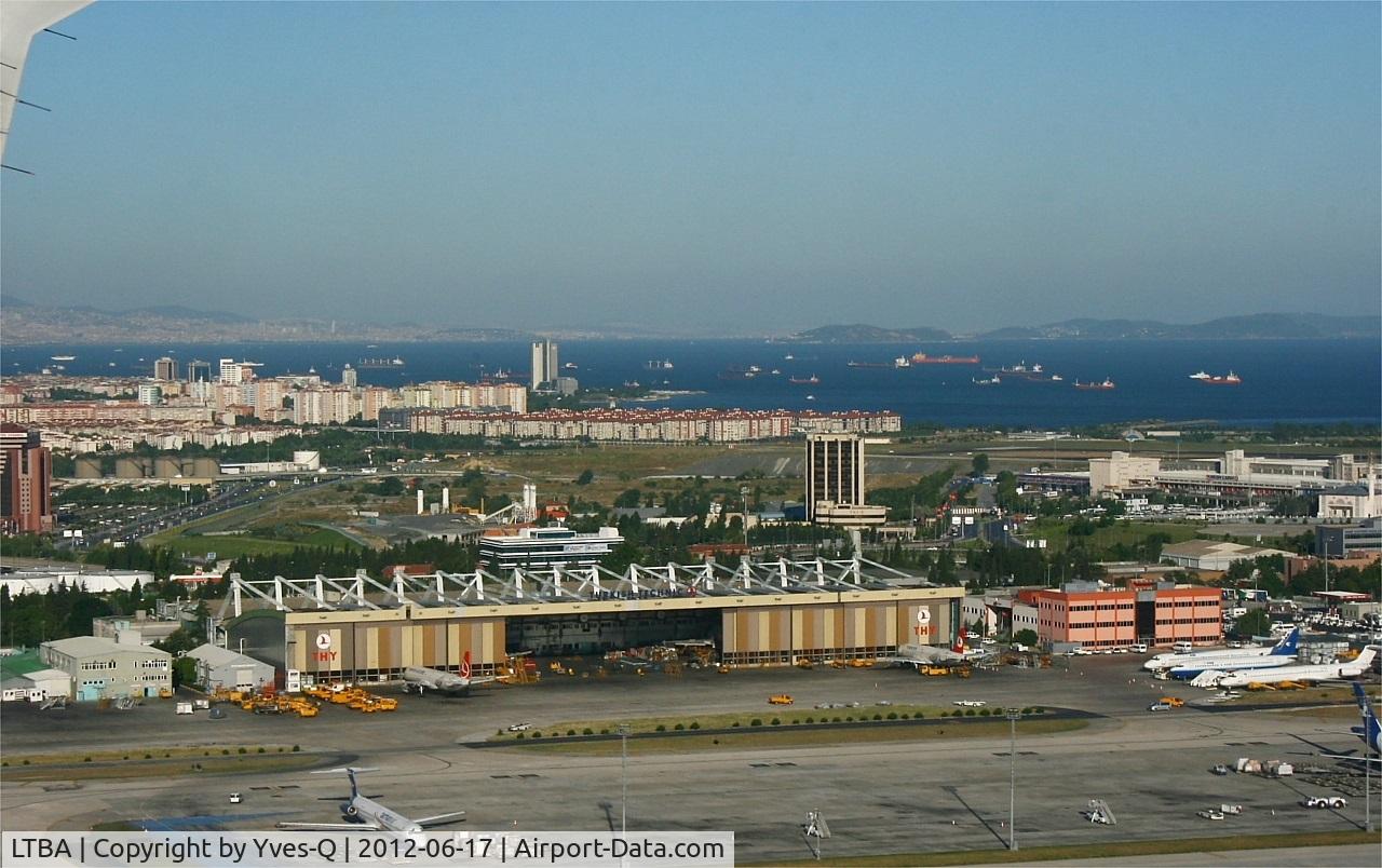 Istanbul Atatürk International Airport, Istanbul Turkey (LTBA) - Turkish Tecnic works, Istanbul Atatürk airport (LTBA-IST)