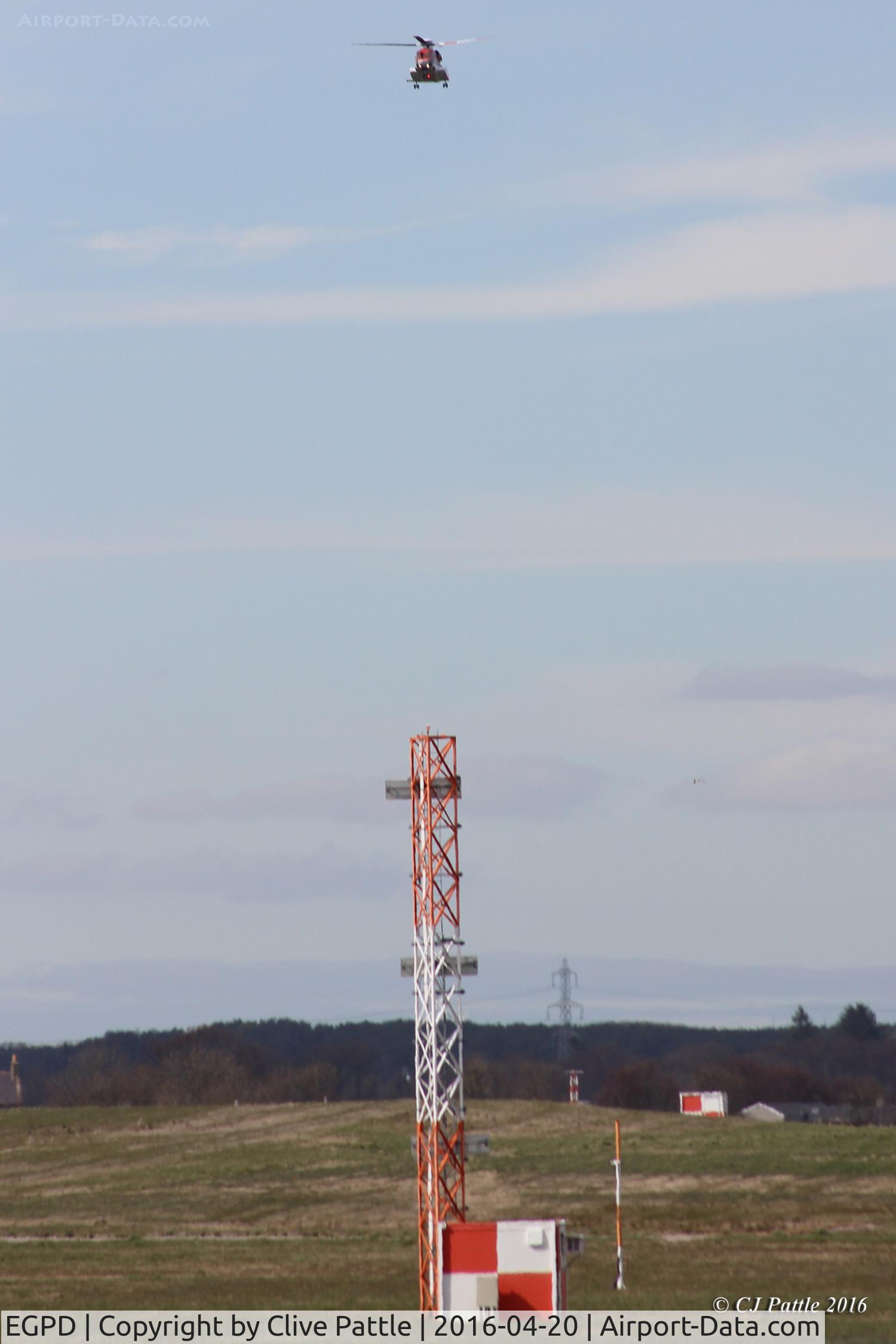 Aberdeen Airport, Aberdeen, Scotland United Kingdom (EGPD) - On approach to Aberdeen International EGPD