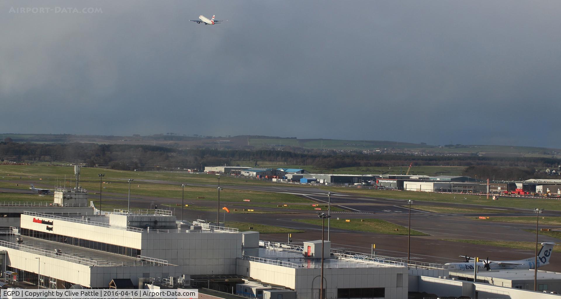 Aberdeen Airport, Aberdeen, Scotland United Kingdom (EGPD) - Aberdeen Airport action at EGPD