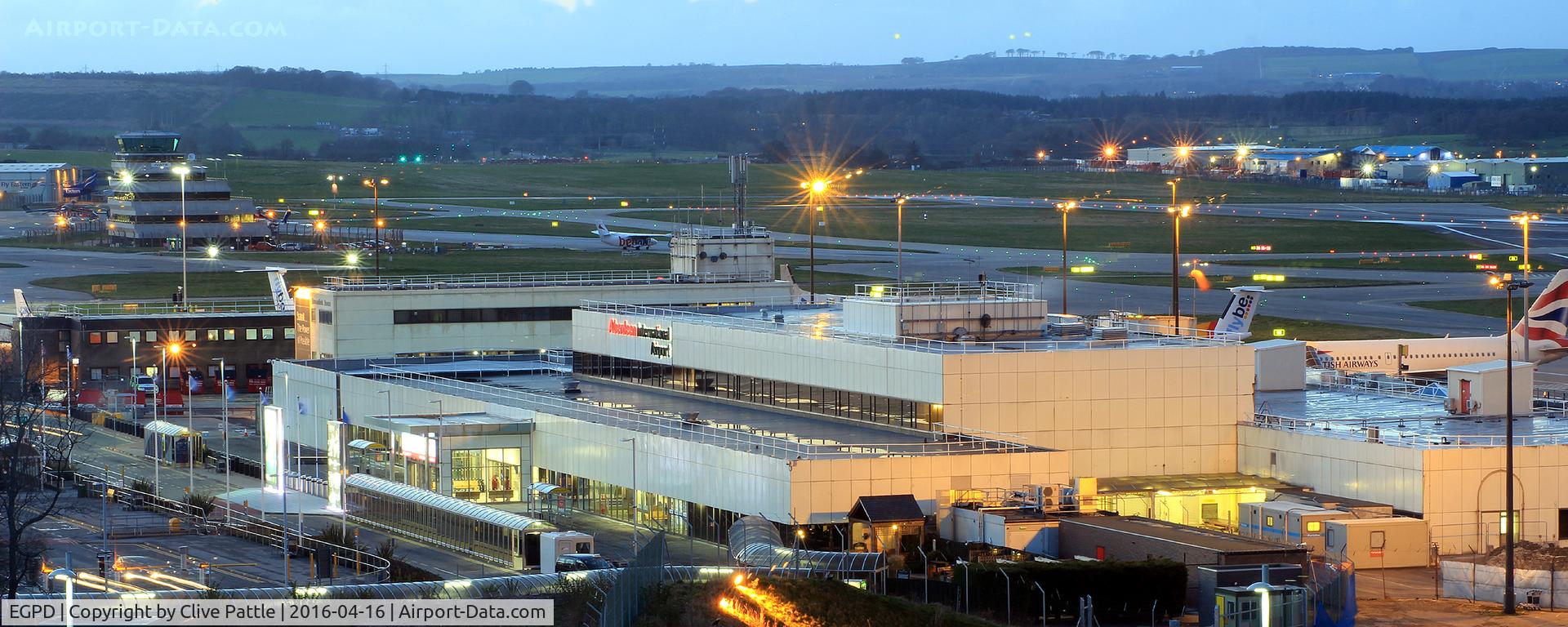 Aberdeen Airport, Aberdeen, Scotland United Kingdom (EGPD) - Aberdeen Airport - terminal panorama at EGPD