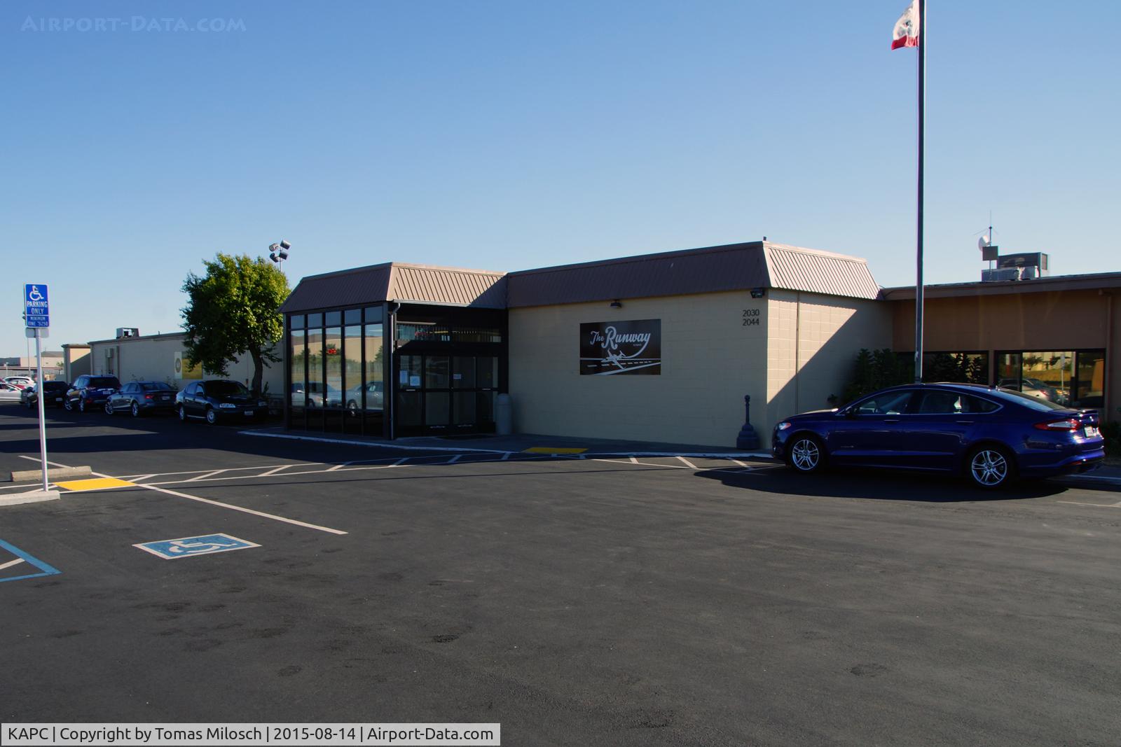Napa County Airport (APC) - Entrance to the airport building