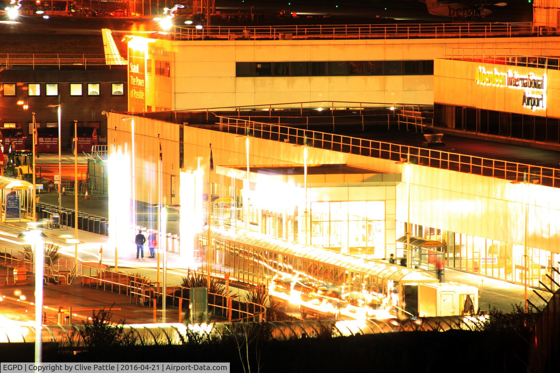 Aberdeen Airport, Aberdeen, Scotland United Kingdom (EGPD) - Passenger Terminal at Aberdeen EGPD