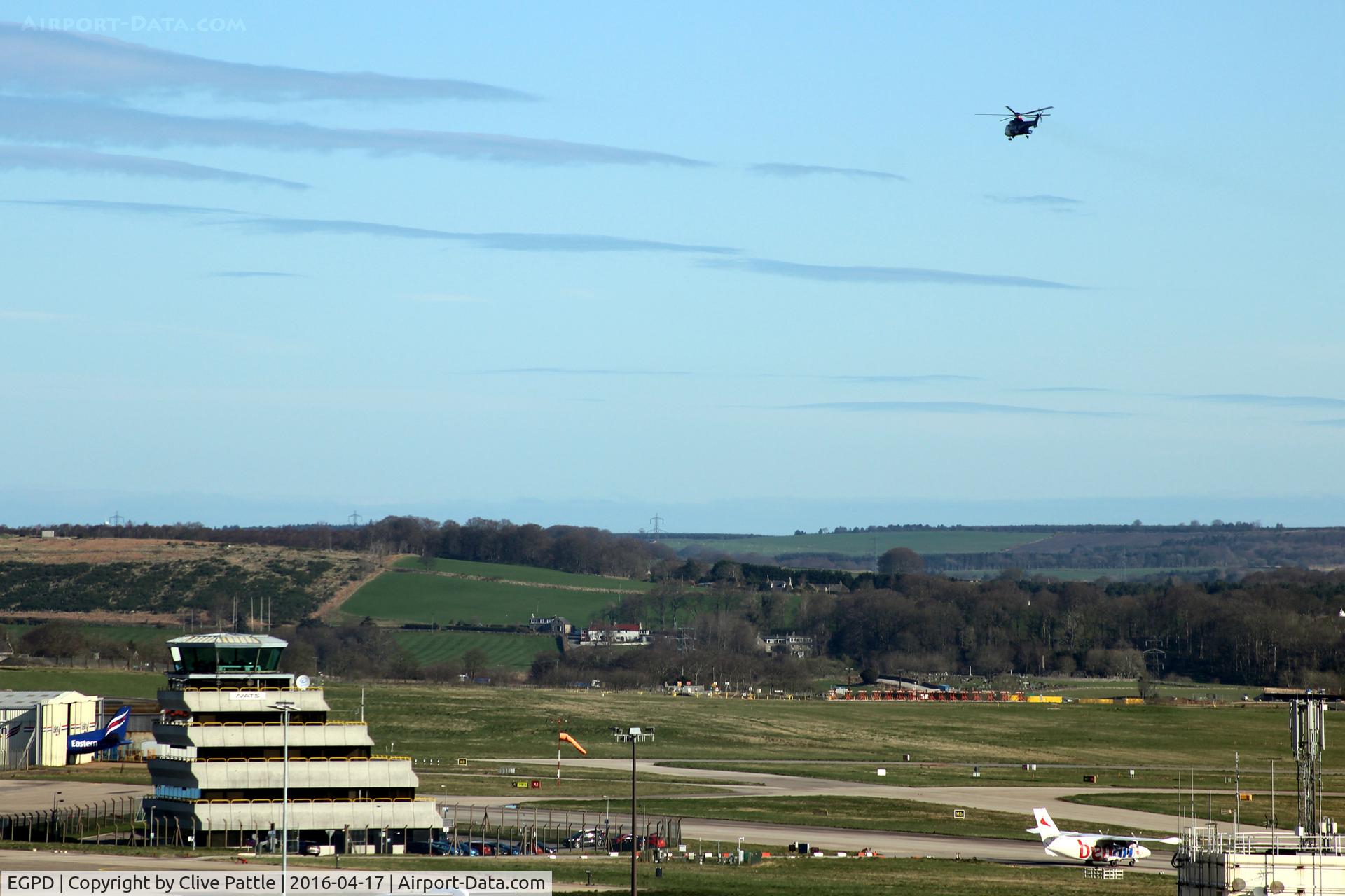 Aberdeen Airport, Aberdeen, Scotland United Kingdom (EGPD) - North-East view at Aberdeen EGPD