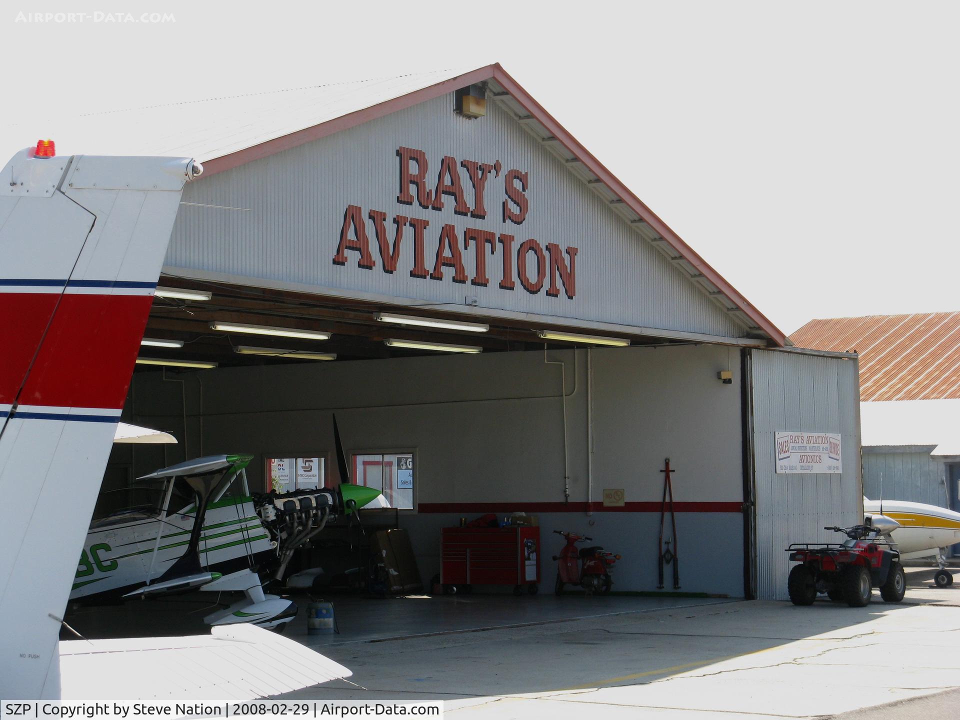 Santa Paula Airport (SZP) - Ray's Aviation Hangar @ Santa Paula Airport, CA