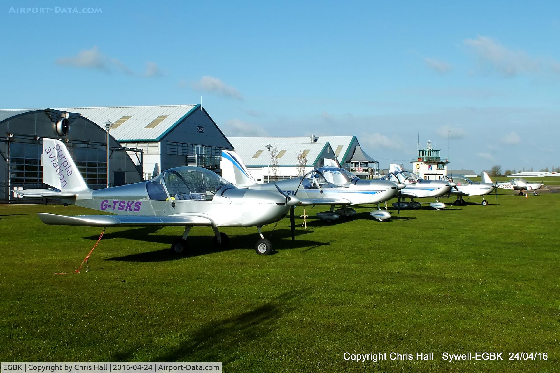 Sywell Aerodrome Airport, Northampton, England United Kingdom (EGBK) - at the EV-97 flyin at Sywell