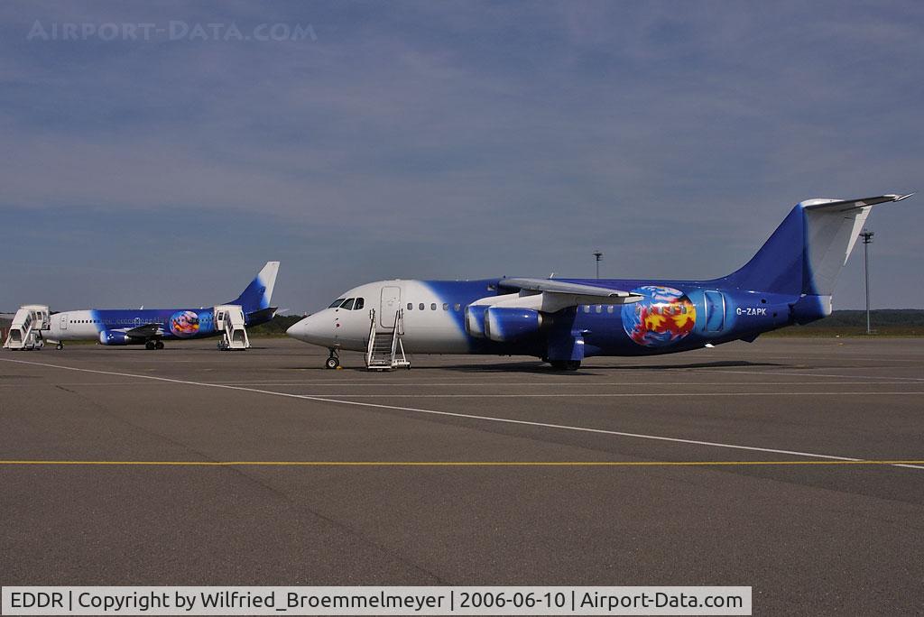 Saarbrücken Airport, Saarbrücken Germany (EDDR) - Soccer (Football) World Championship 2006 in Germany. England is playing in Kaiserslautern.