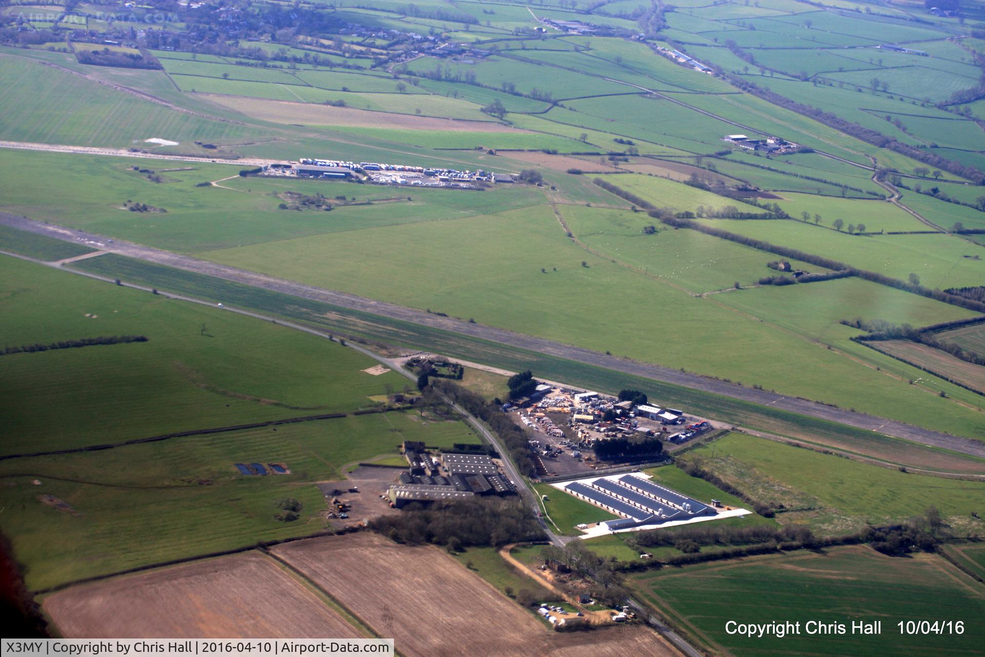 X3MY Airport - former RAF Melton Mowbray, built in 1941. originally intended for aircraft maintenance but was taken over by RAF Transport Command. Also used as a Thor Strategic missile site between 1959 and 1963
