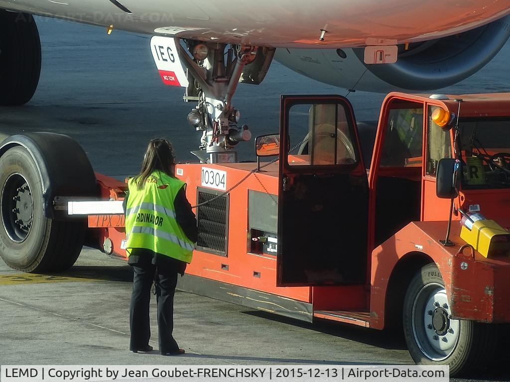 Barajas International Airport, Madrid Spain (LEMD) - departure EC-IEG