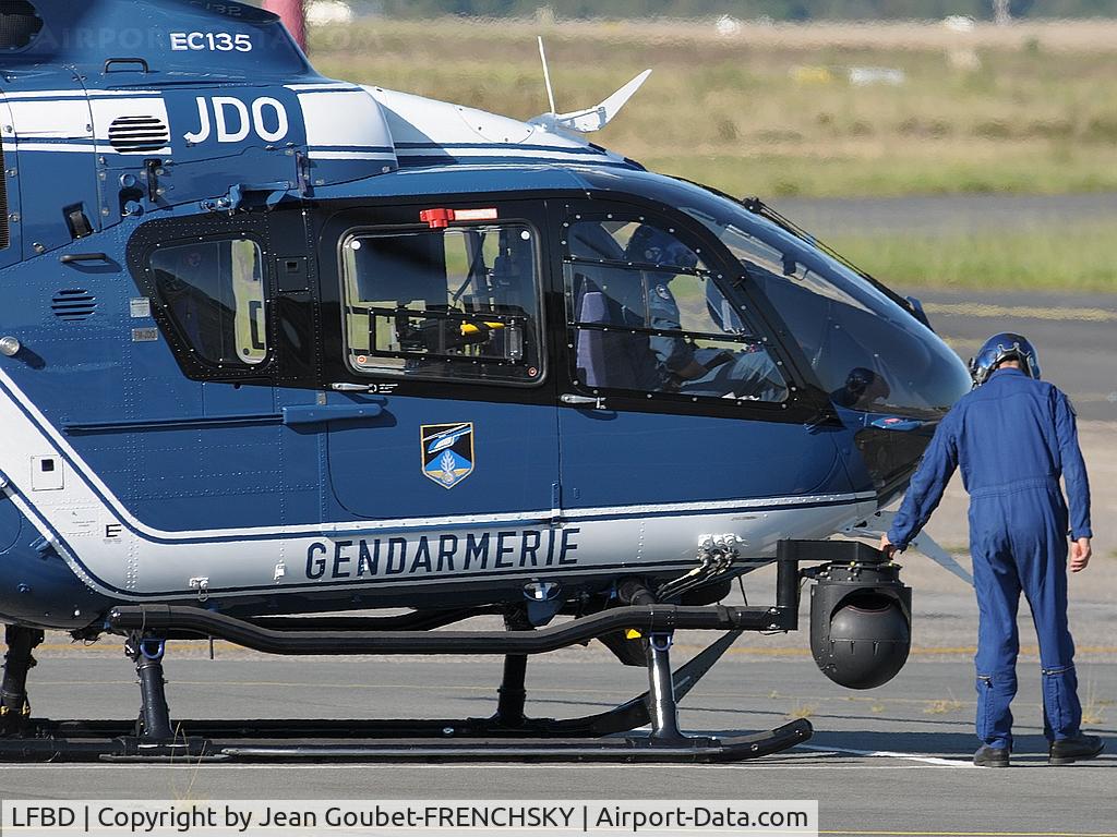 Bordeaux Airport, Merignac Airport France (LFBD) - tarmac Gendarmerie, ready to departure !