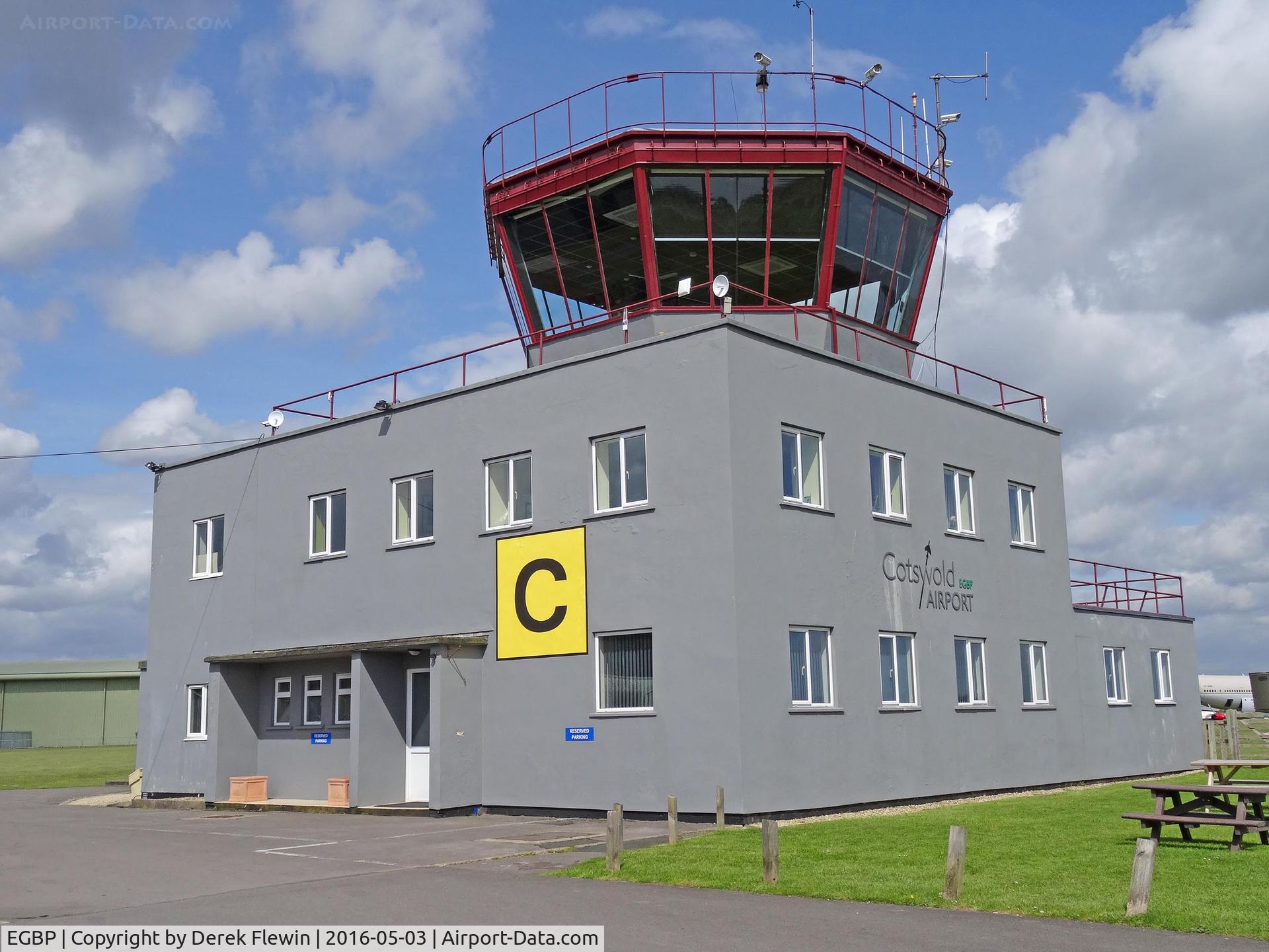Kemble Airport, Kemble, England United Kingdom (EGBP) - Control Tower at EGBP.