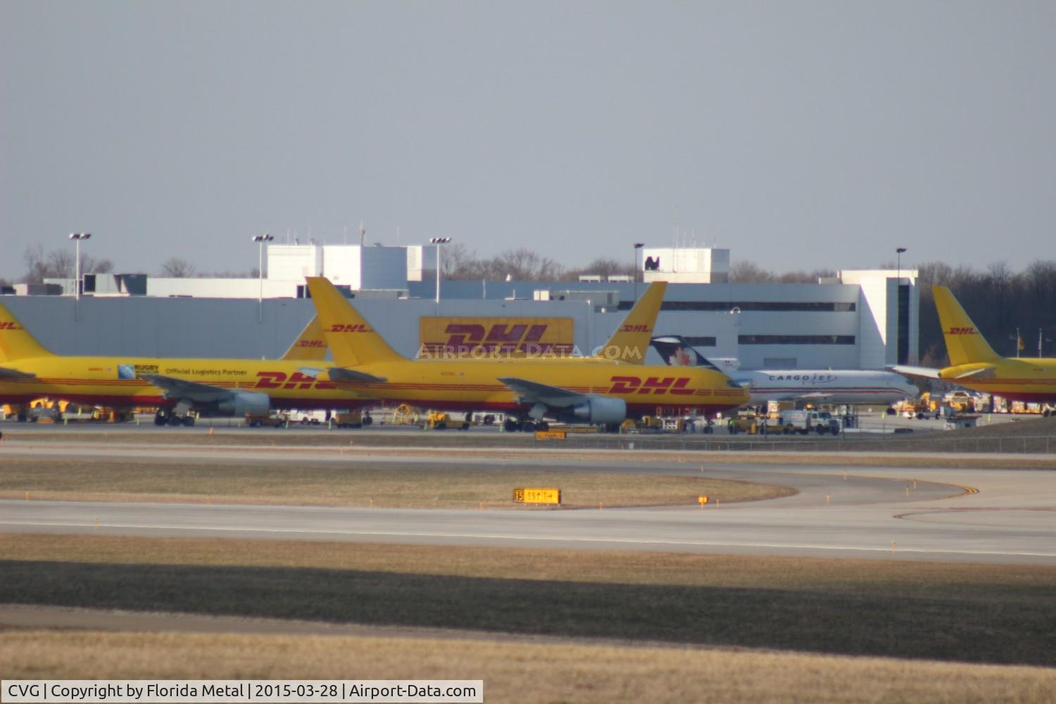Cincinnati/northern Kentucky International Airport (CVG) - DHL Aircraft
