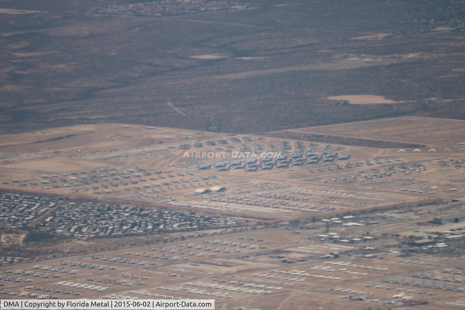 Davis Monthan Afb Airport (DMA) - Boneyard from the air