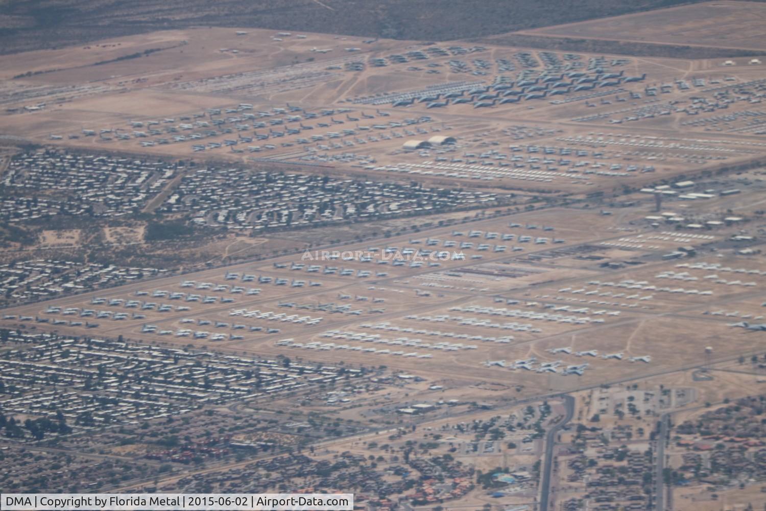 Davis Monthan Afb Airport (DMA) - Boneyard from the air