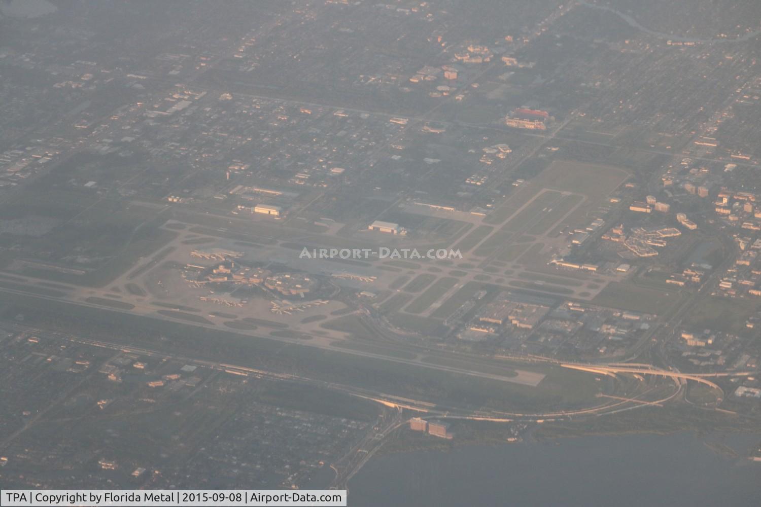 Tampa International Airport (TPA) - Tampa Airport from the air