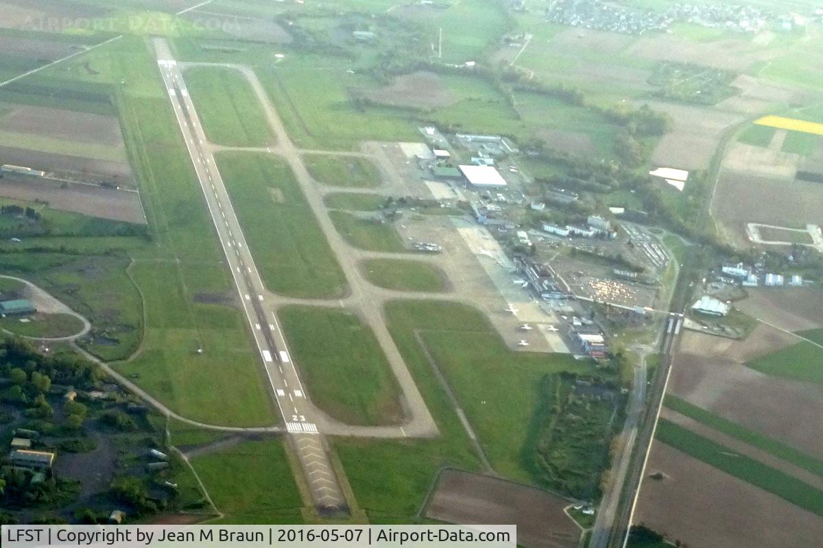 Strasbourg Entzheim Airport, Strasbourg France (LFST) - Strasbourg Airport is a small regional airport serving the Alsace / Bas Rhin region. Serving appox. 1.000.000 ++ passengers per year.