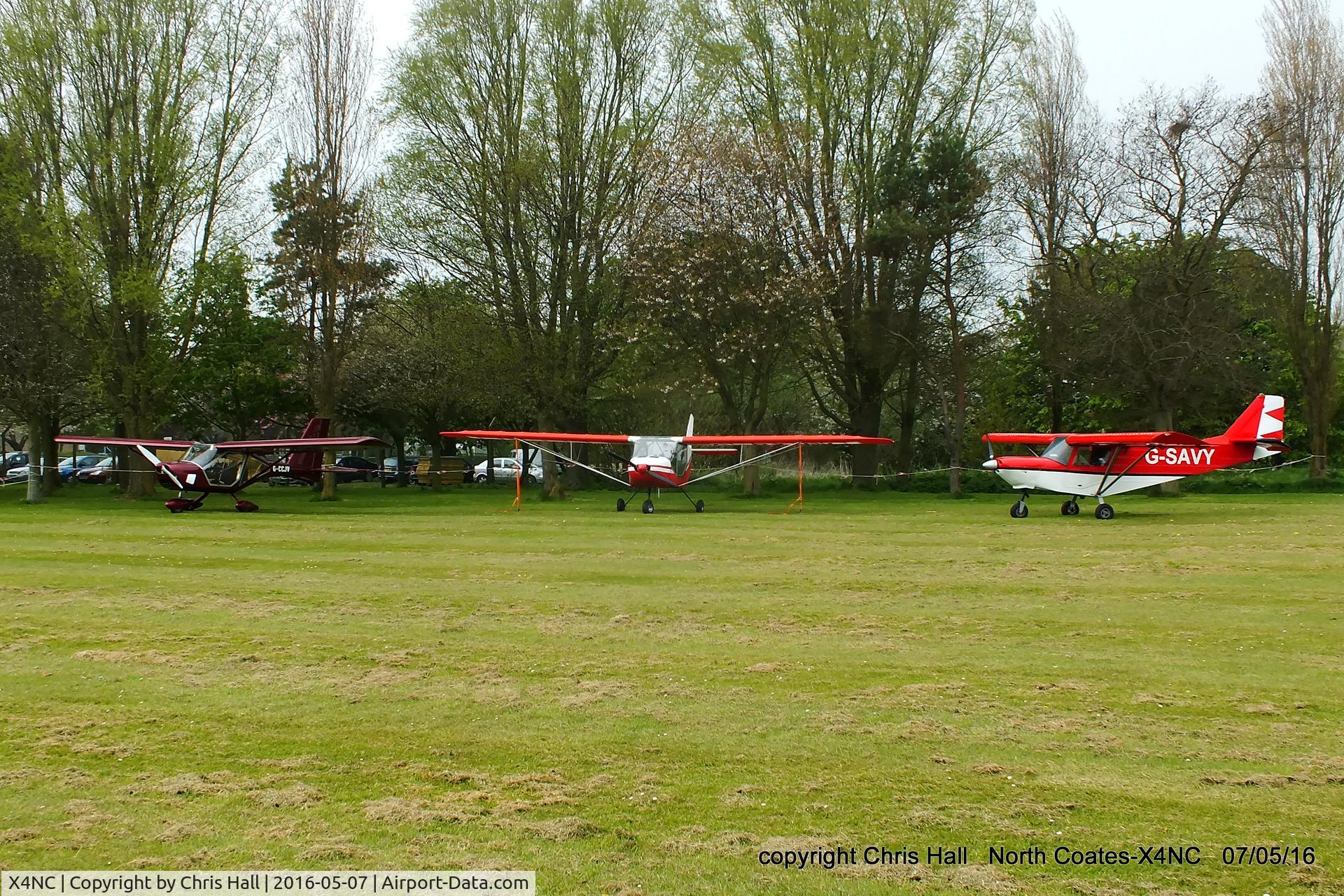 X4NC Airport - visitors at North Coates airfield
