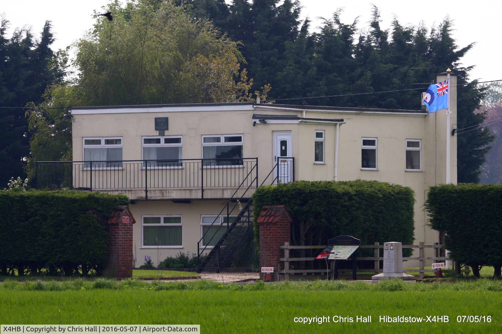 X4HB Airport - former WWII tower at Hibalstow, now in use as a private house