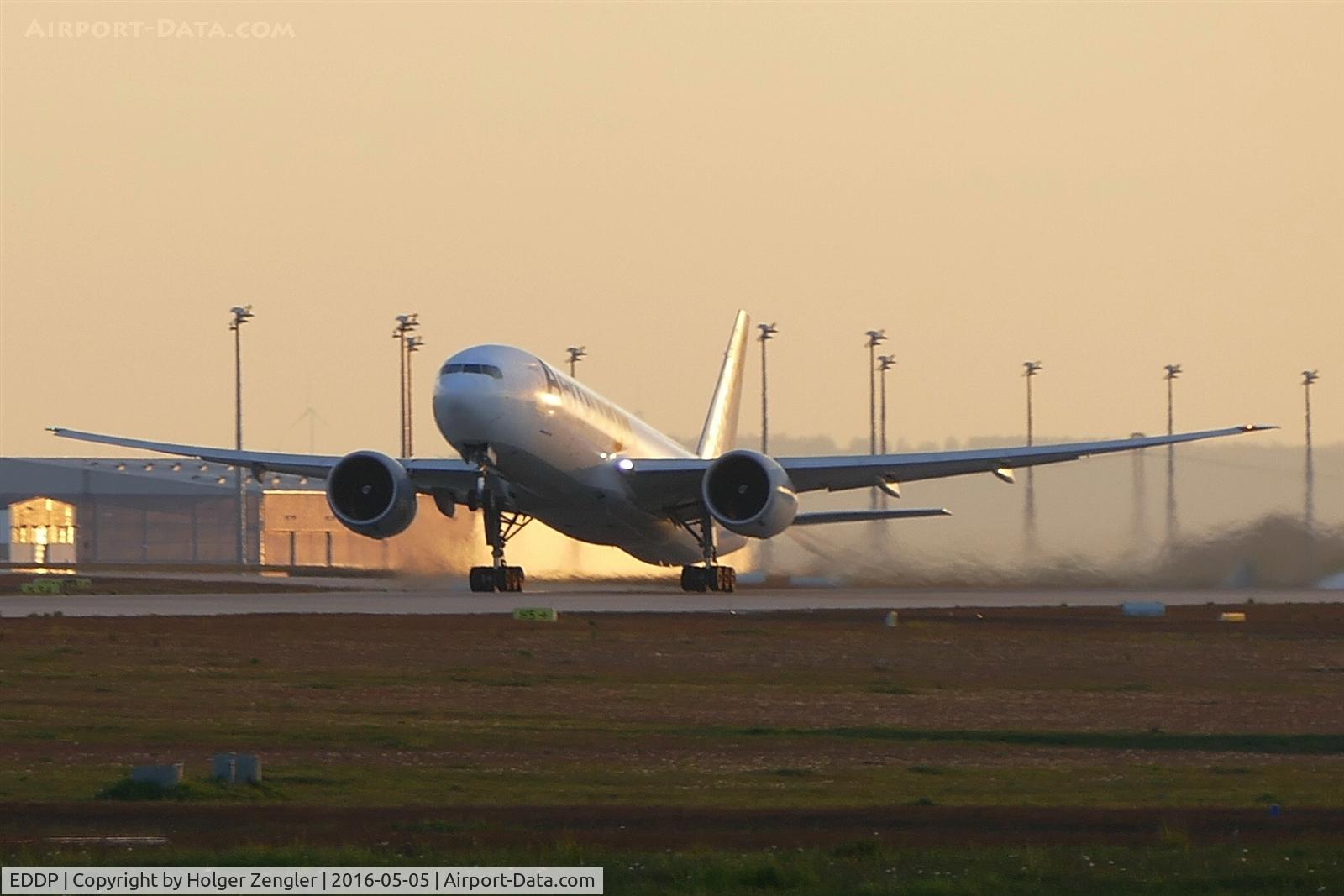Leipzig/Halle Airport, Leipzig/Halle Germany (EDDP) - Beautiful aircraft on a beautiful airport in beautiful last sunlight ;-)
