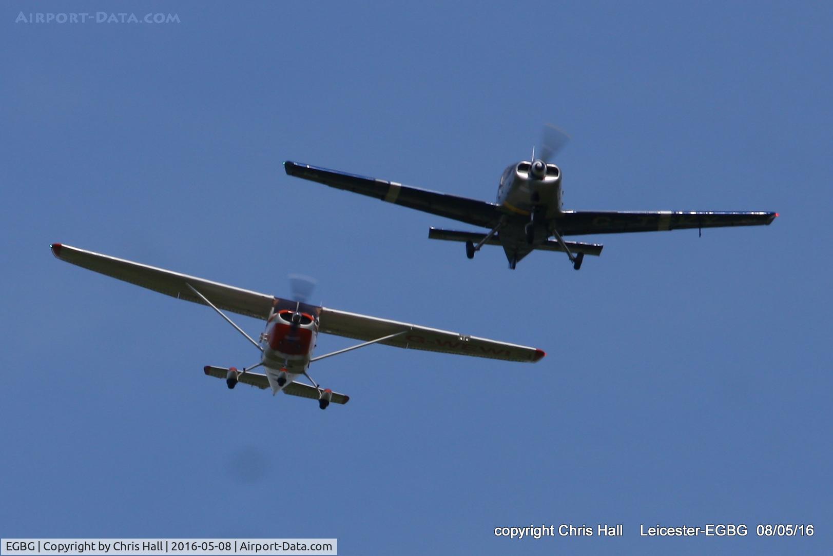 Leicester Airport, Leicester, England United Kingdom (EGBG) - Royal Aero Club air race at Leicester