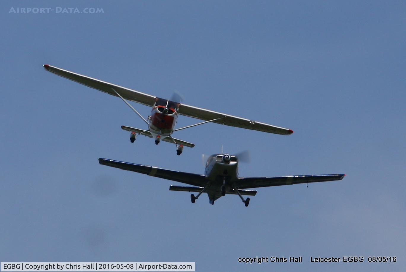 Leicester Airport, Leicester, England United Kingdom (EGBG) - Royal Aero Club air race at Leicester