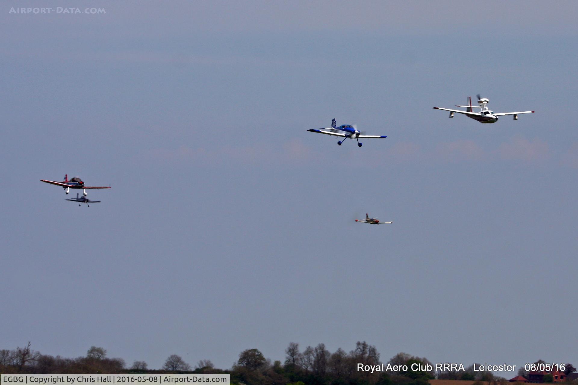 Leicester Airport, Leicester, England United Kingdom (EGBG) - Royal Aero Club air race at Leicester