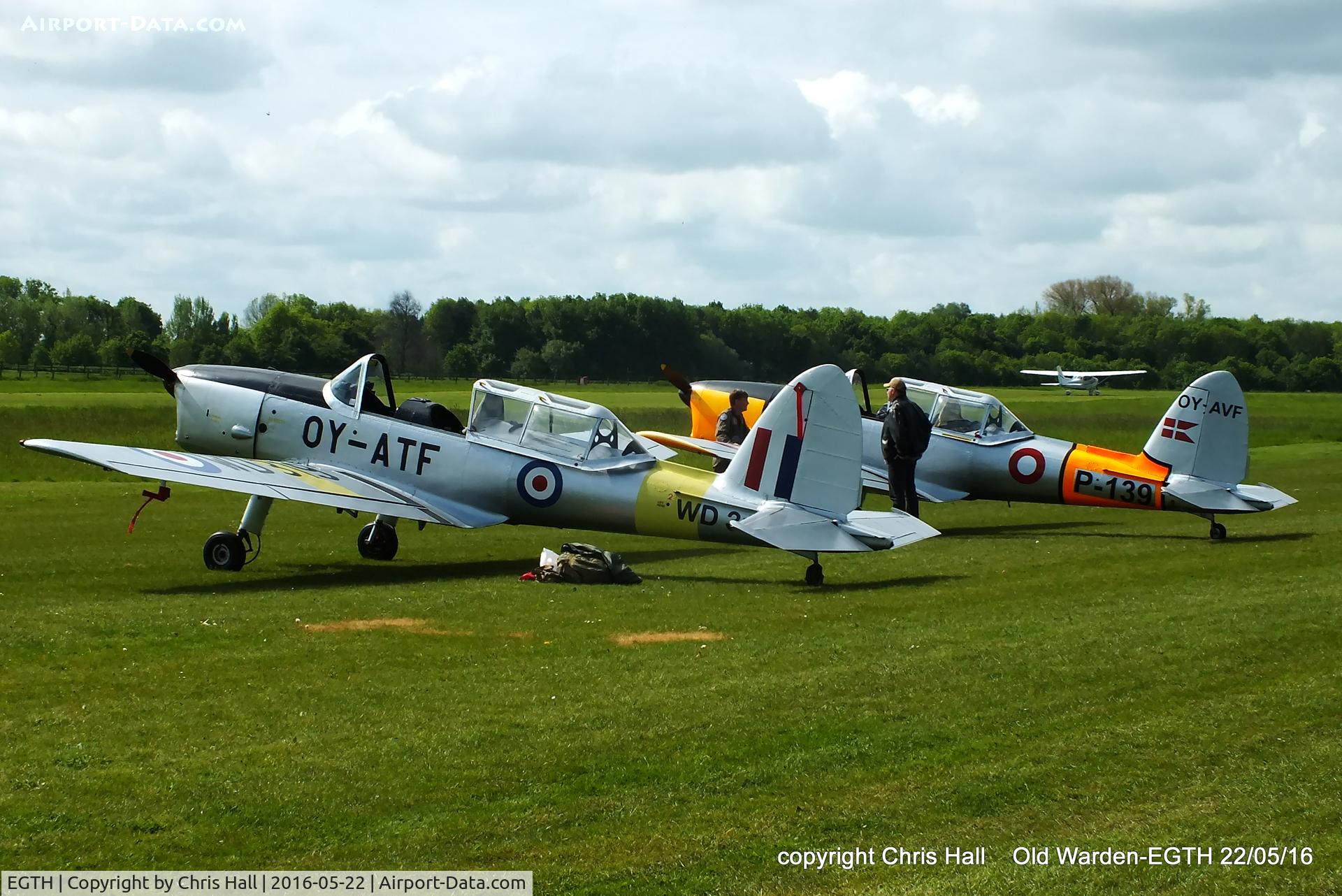 EGTH Airport - 70th Anniversary of the first flight of the de Havilland Chipmunk  Fly-In at Old Warden