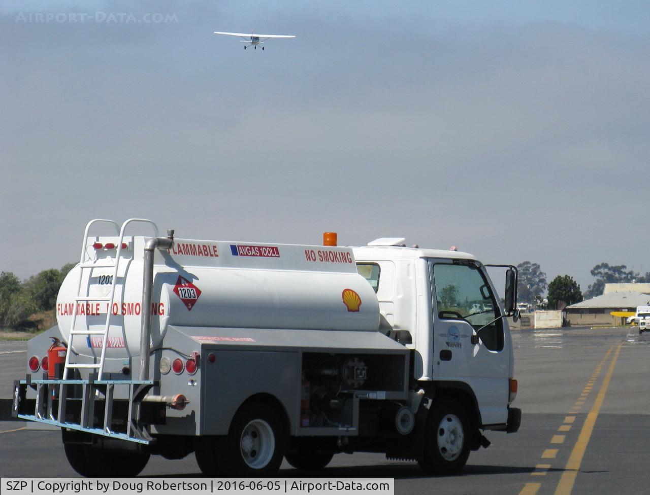 Santa Paula Airport (SZP) - SZP Fuel Truck, 100LL