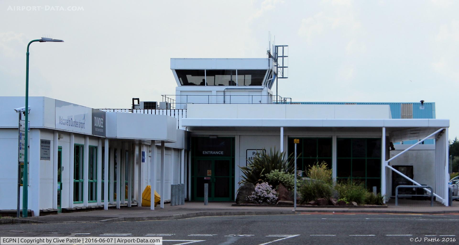 Dundee Airport, Dundee, Scotland United Kingdom (EGPN) - Terminal building at Dundee EGPN