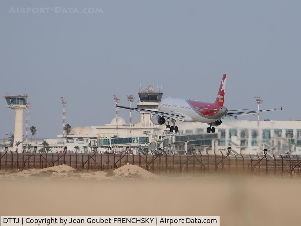 Zarzis Airport, Djerba Tunisia (DTTJ) - NordWind landind from Moscow