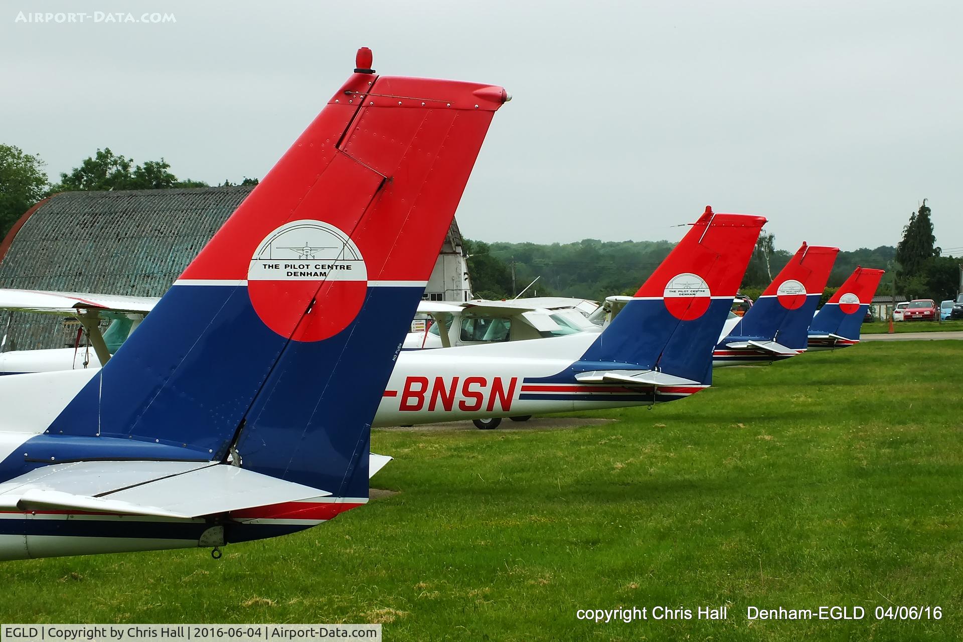 Denham Aerodrome Airport, Gerrards Cross, England United Kingdom (EGLD) - at Denham