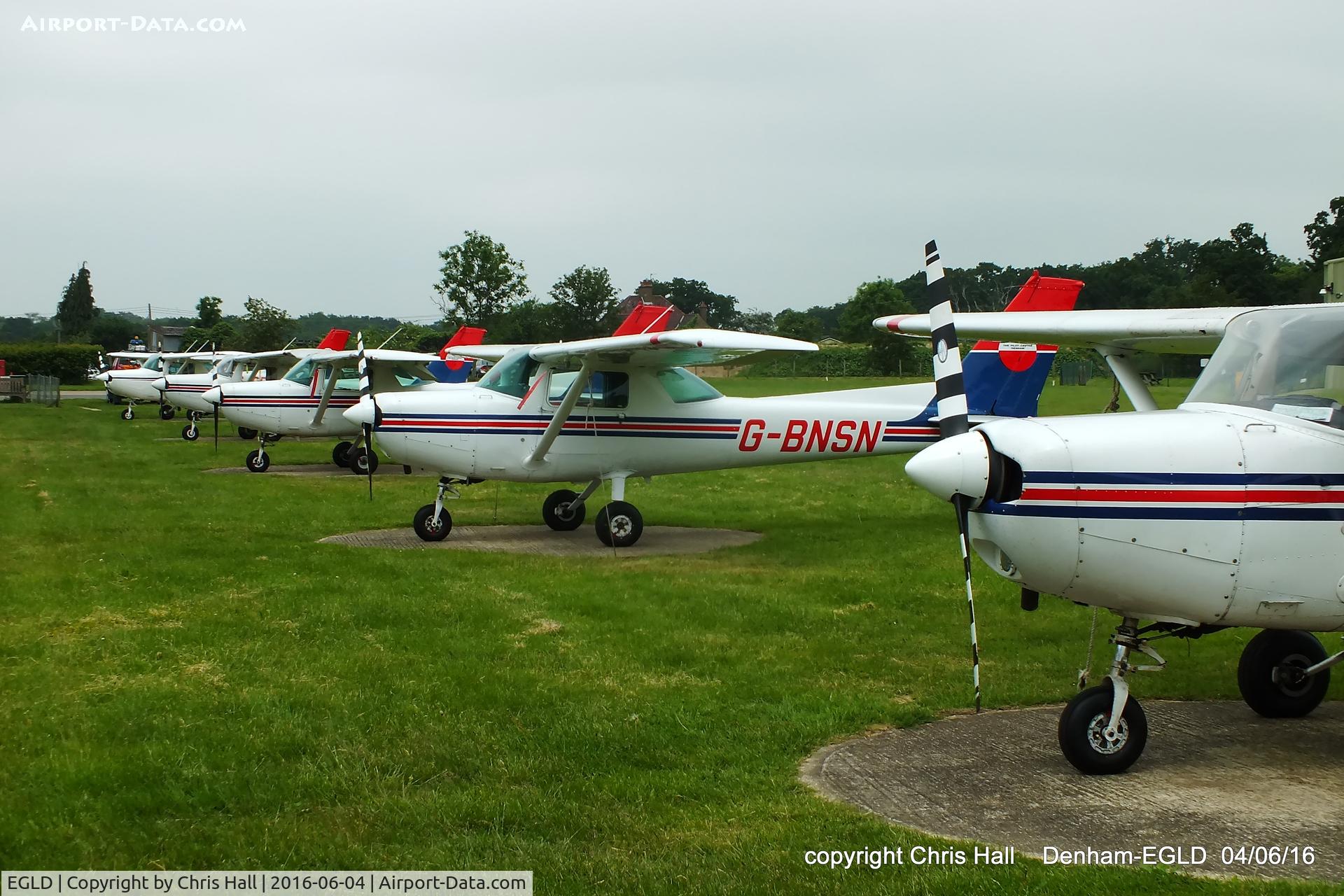 Denham Aerodrome Airport, Gerrards Cross, England United Kingdom (EGLD) - at Denham