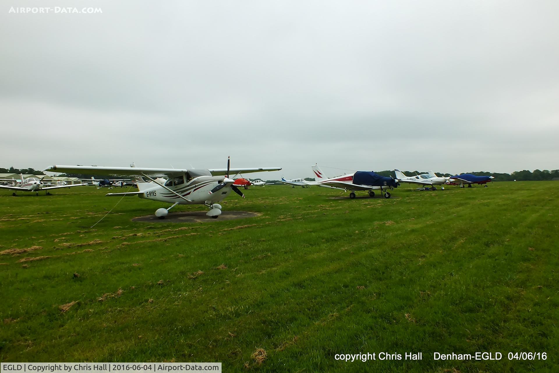 Denham Aerodrome Airport, Gerrards Cross, England United Kingdom (EGLD) - at Denham