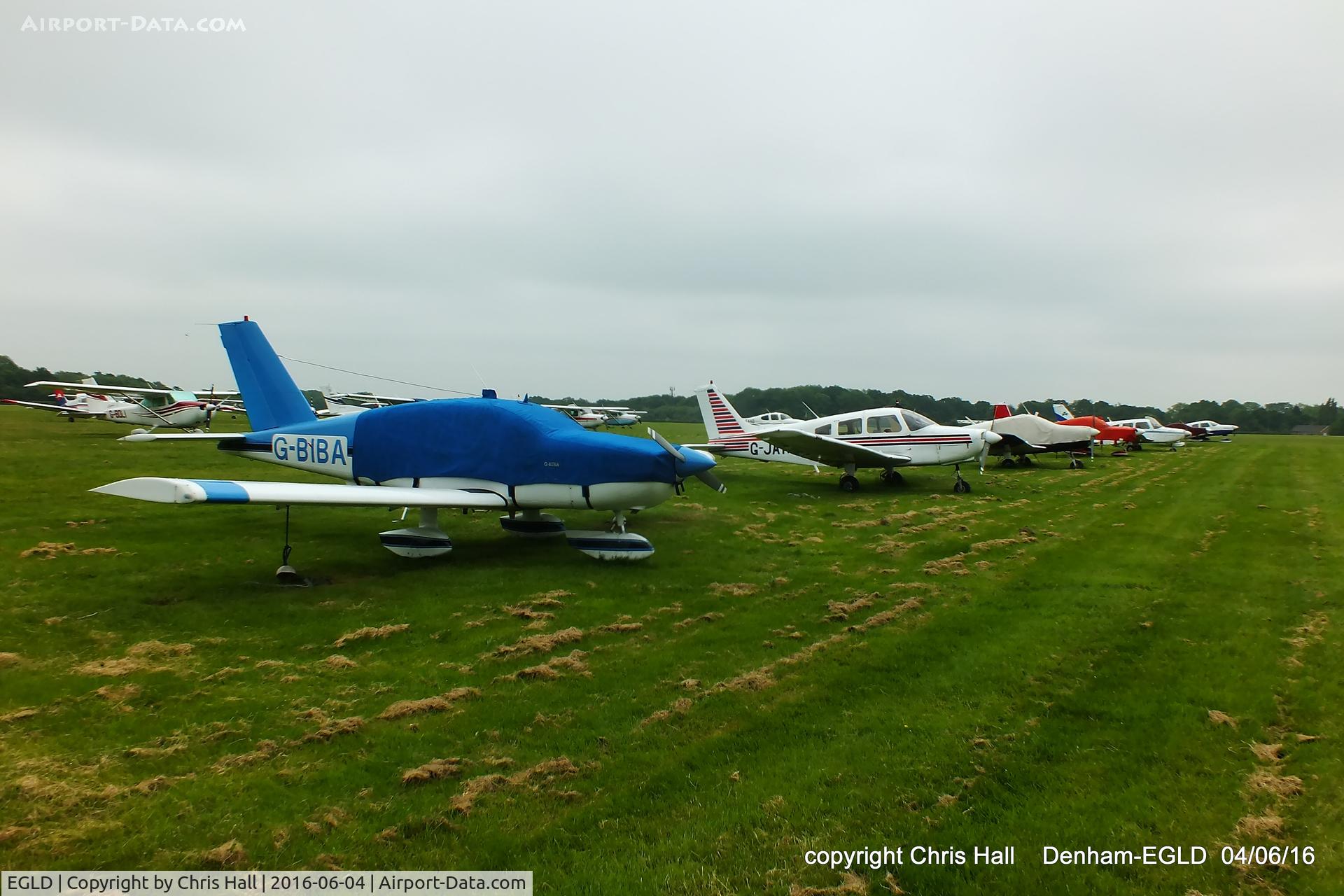 Denham Aerodrome Airport, Gerrards Cross, England United Kingdom (EGLD) - at Denham
