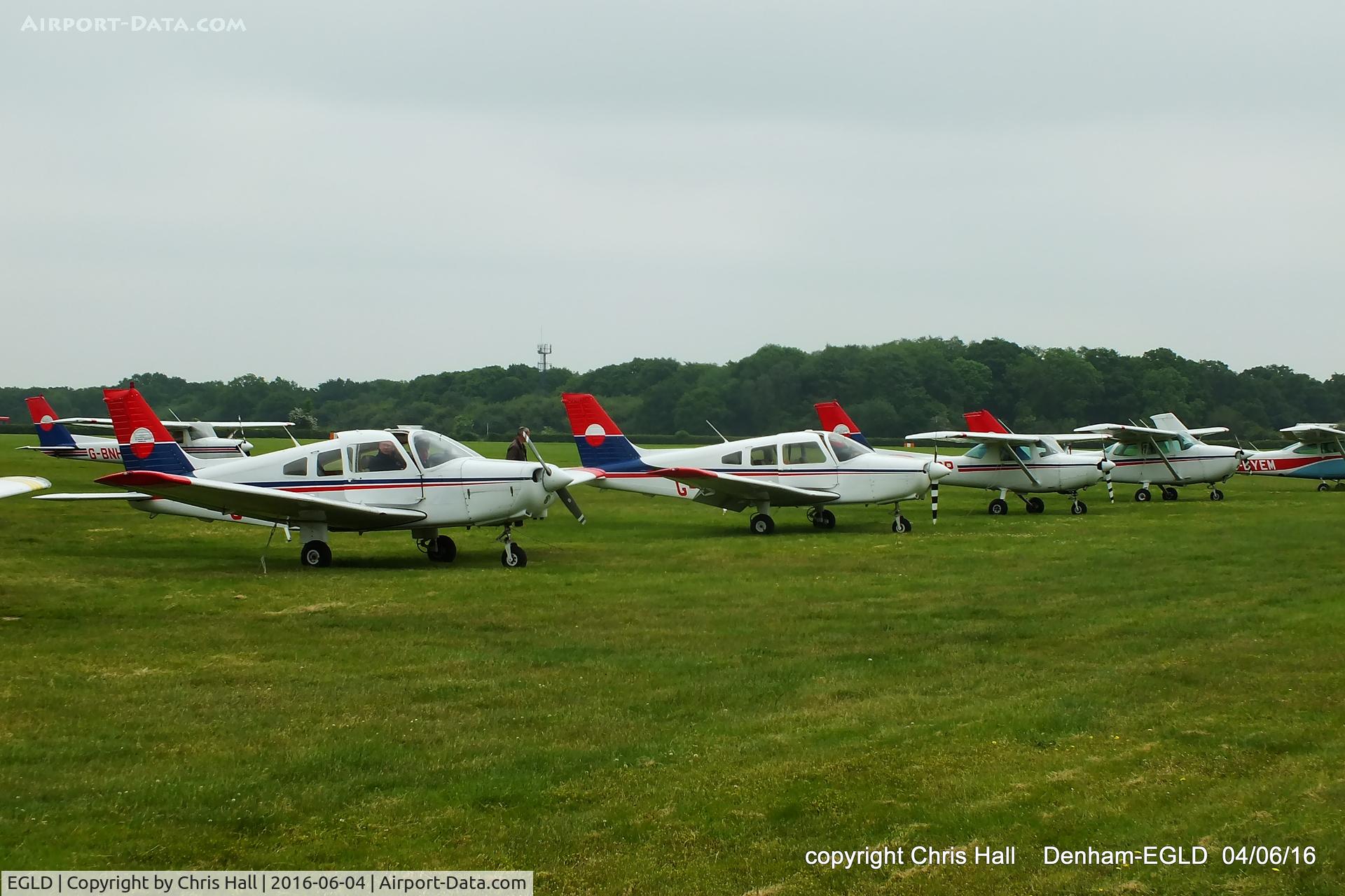 Denham Aerodrome Airport, Gerrards Cross, England United Kingdom (EGLD) - at Denham